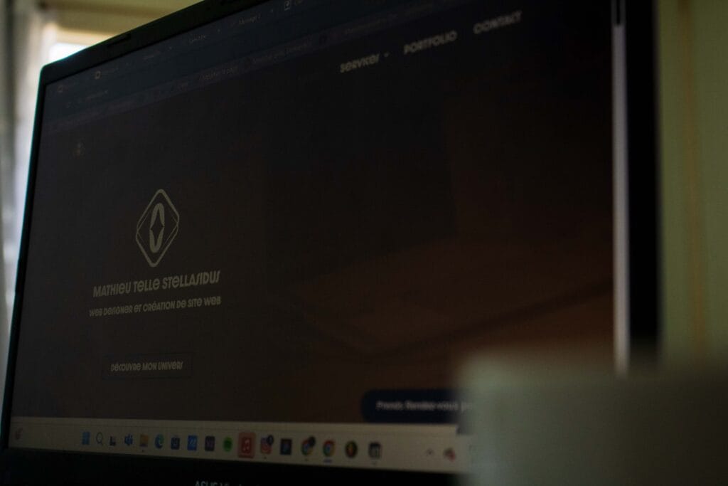 Exemple de site vitrine professionnel – Création Site Web Réunion 974